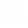 White Logo Cocoa Cigar Bar Restaurant