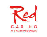 White Logo Red Casino Location