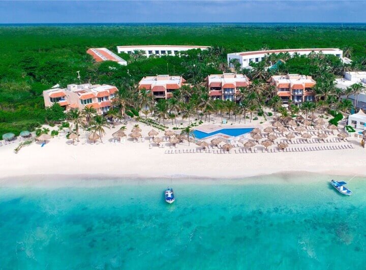 Vista de hotel Grand Oasis Tulum Vista de hotel Grand Oasis Tulum