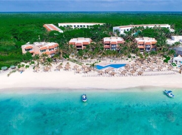 Vista de hotel Grand Oasis Tulum Vista de hotel Grand Oasis Tulum