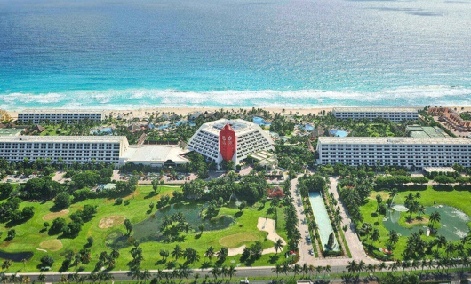 Vista de hotel Oasis Cancun Lite Vista de hotel Oasis Cancun Lite