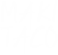Logo Blanco Restaurante Maki Taco