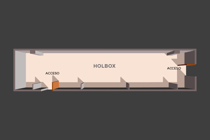 Floor plan of the lounge holbox Floor plan of the lounge holbox