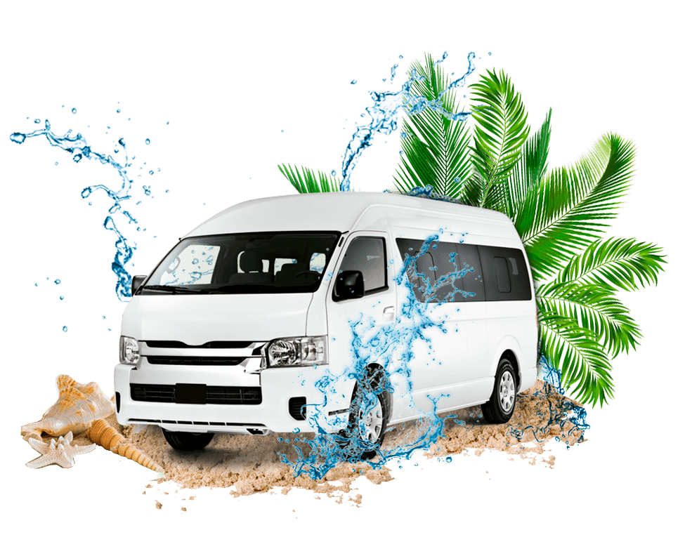 Van for transportation and transfers.